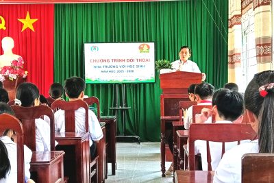 Chương trình đối thoại giữa nhà trường và học sinh!