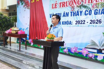 LỄ TRƯỞNG THÀNH VÀ TRI ÂN THẦY CÔ GIÁO . NIÊN KHOÁ: 2022 – 2026