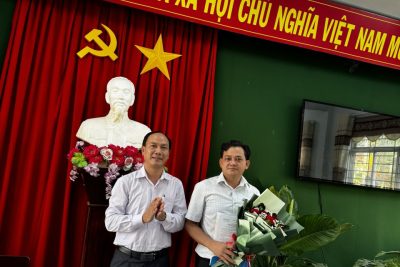 Công bố Quyết định bổ nhiệm Hiệu trưởng Trường THCS Tịnh Sơn