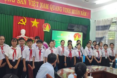LIÊN ĐỘI TRƯỜNG THCS NGUYỄN ĐÔN TỔ CHỨC ĐẠI HỘI LIÊN ĐỘI NĂM HỌC 2026 – 2027