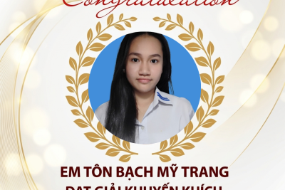 Chúc mừng và vinh danh HS đạt giải tại Hội thi An toàn giao thông cấp Bộ GD&ĐT, HS đạt giải IOE cấp tỉnh năm học 2025 – 2026