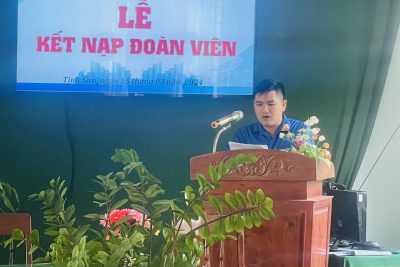 LỄ KẾT NẠP ĐOÀN VIÊN NĂM 2024