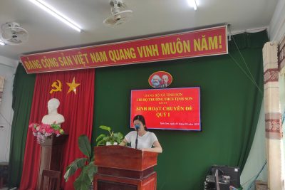 SINH HOẠT CHUYÊN ĐỀ QUÝ I
