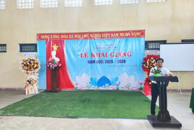 LỄ KHAI GIẢNG NĂM HỌC 2025 – 2026