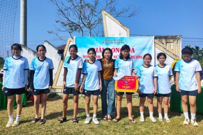 BẾ MẠC GIẢI BÓNG ĐÁ HỌC SINH NAM – NỮ CẤP TRƯỜNG NĂM HỌC 2025 – 2026